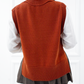 Lenora merino sweater vest - Sienna