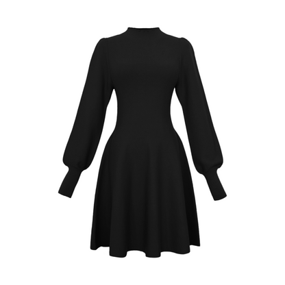 Merlina Knit Dress - Black