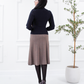 Juliet knit midi skirt - Taupe