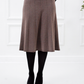 Juliet knit midi skirt - Taupe