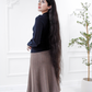 Juliet knit midi skirt - Taupe