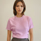 Mika Merino Cropped Tee - Sakura