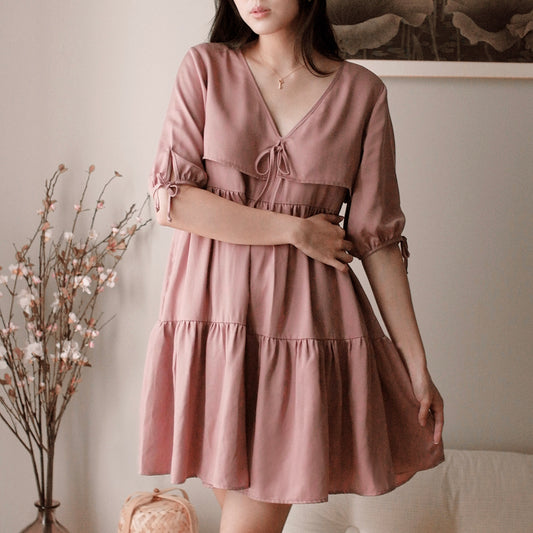 Sailor Dress - Antique Rose