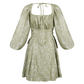 Sinclair adjustable side-tie dress - Sage