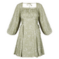 Sinclair adjustable side-tie dress - Sage