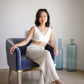 Kaya Pointelle Cotton Pants