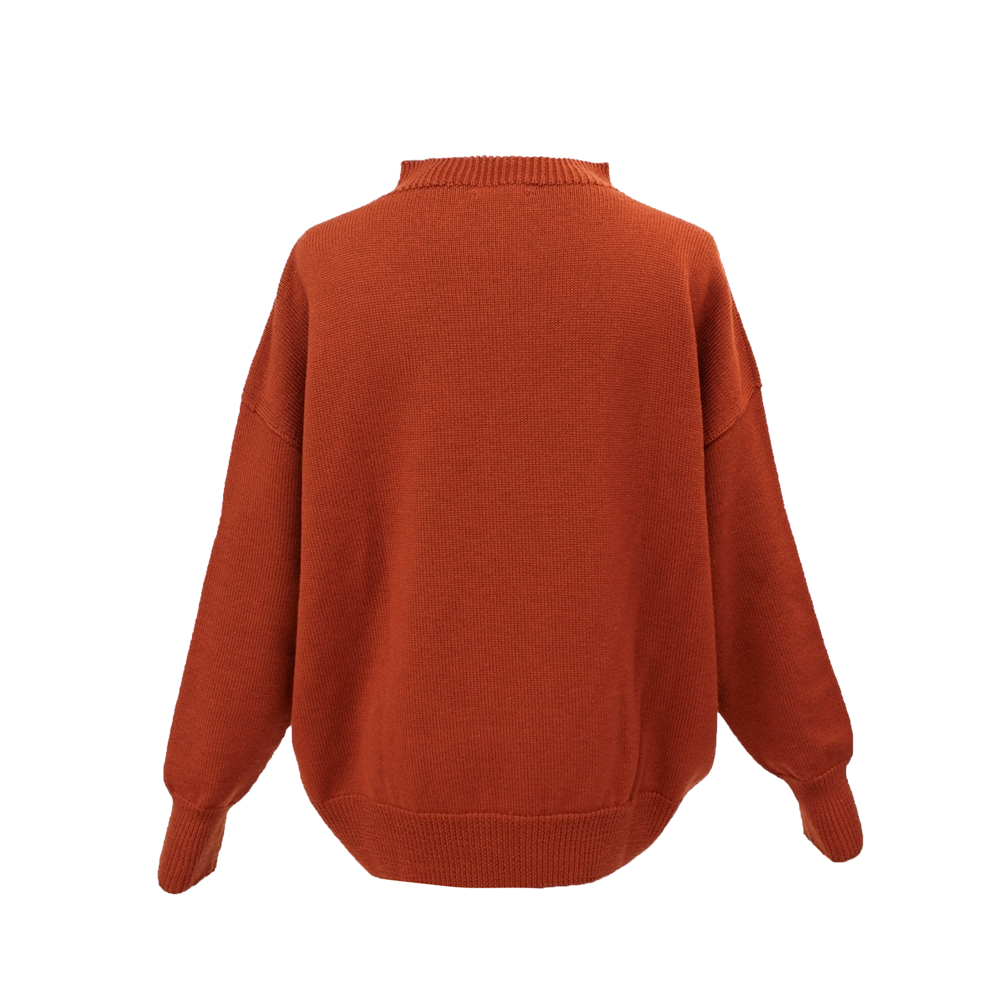 Vera Merino mock neck sweater - Sienna