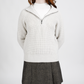 Wren merino quarter zip pullover - Oatmeal