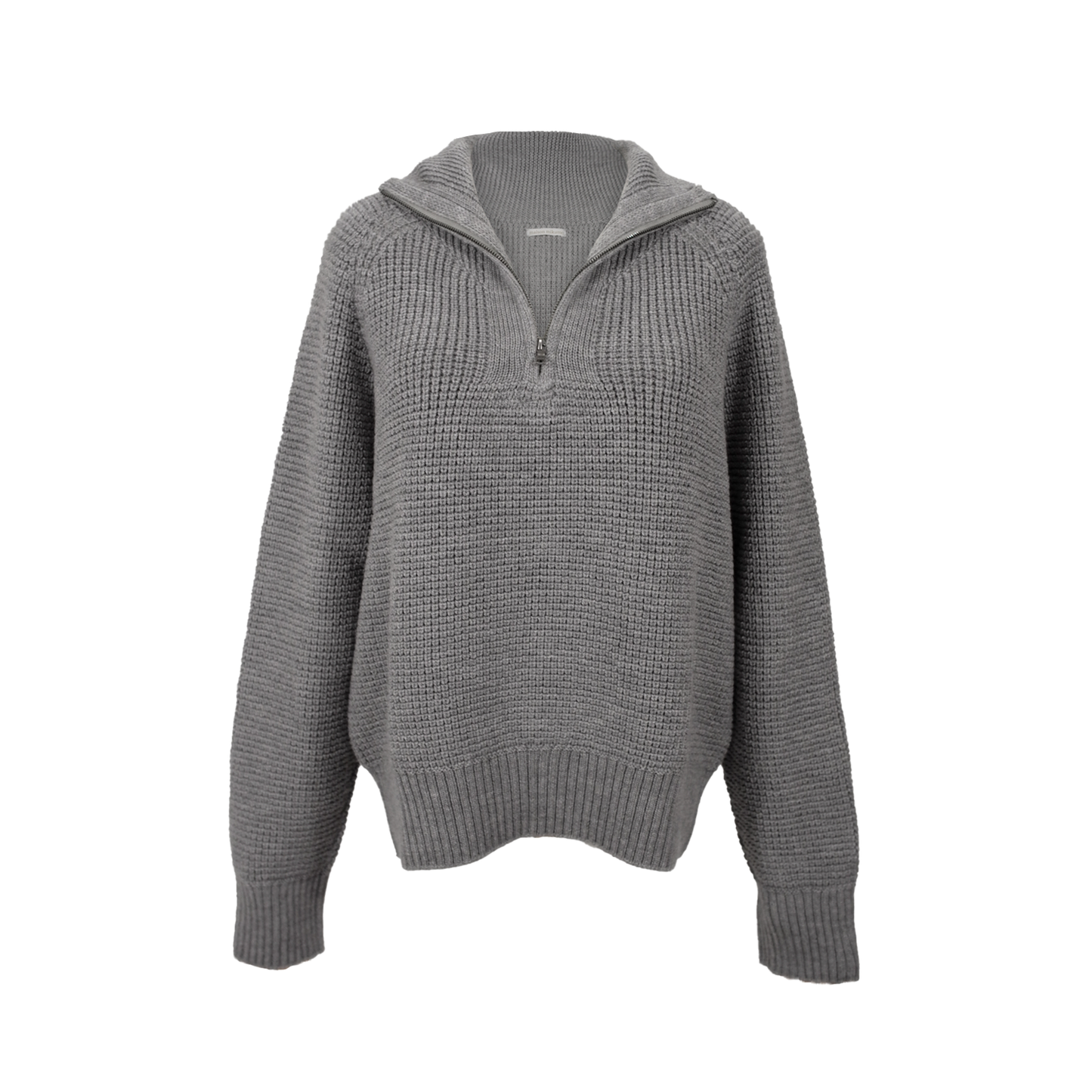 Wren merino quarter zip pullover - Haze
